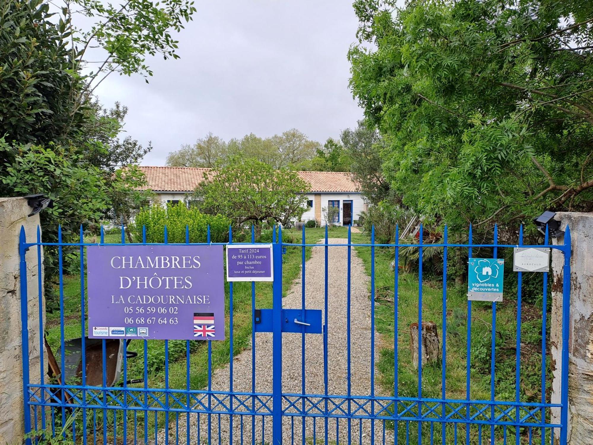 לינה וארוחת בוקר Saint-Seurin-de-Cadourne La Cadournaise מראה חיצוני תמונה